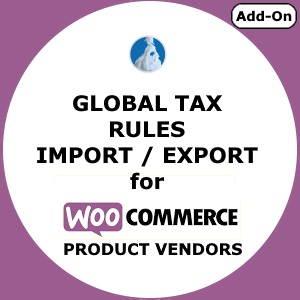 Global Tax Rules Import Export - Add-On-Product Vendors