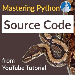 Mastering Python - Source Code