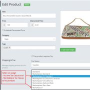 Seller Product Tax Classes