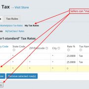 Seller Tax Rates